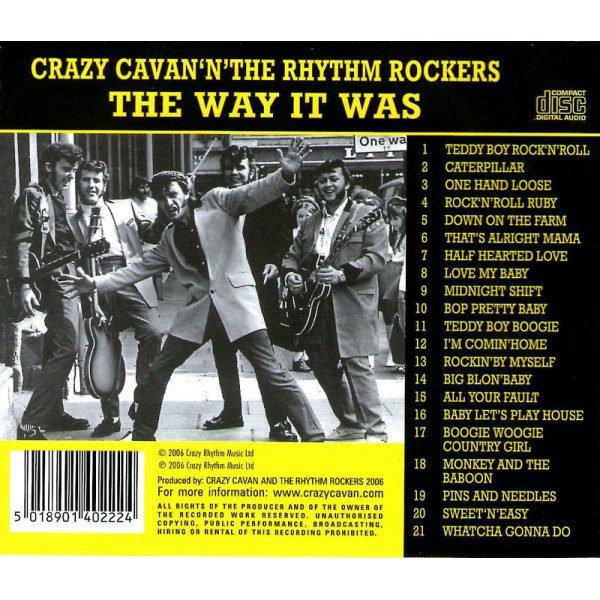Crazy Cavan & The Rhythm Rockers