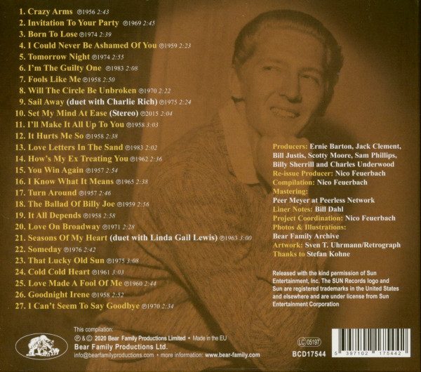 Jerry Lee Lewis – The Ballads ( CD ) | Crazy Times Music